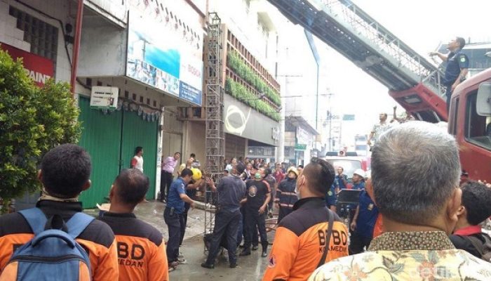 Ruko Terbakar di Medan Satu Orang Meninggal