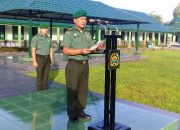 Pimpin Upacara Bendera, Kasipers Korem 023/KS Ingatkan Penyelesaian Program Kerja