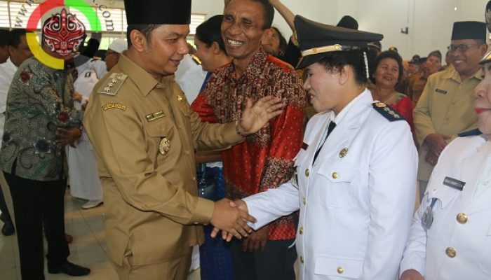 Setelah Menjabat Enam Bulan, Bupati Tapteng Lantik 152 Pejabat Baru