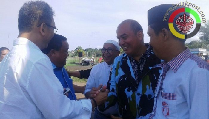 IPK Tapteng Sambut Kedatangan Cawagubsu Sihar Sitorus