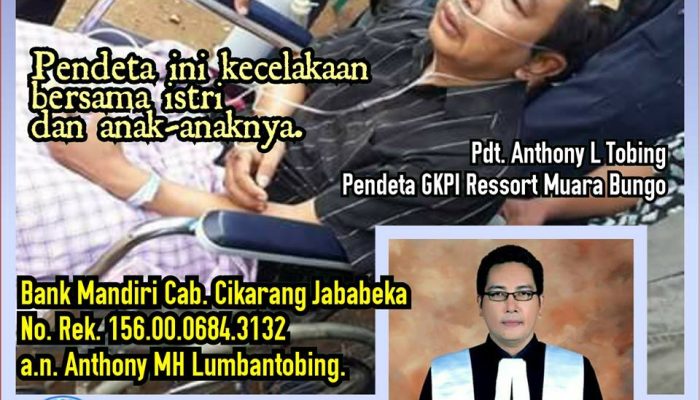 Pendeta Ini Alami Kecelakaan Satu Keluarga, Putrinya Meninggal Dunia Istri dan Anak di ICU