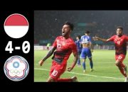 Timnas Indonesia U-23 Pesta Gol ke Gawang Chinese Taipei