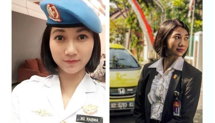 Inilah Sosok Paspampres Cantik Jokowi, Anak Pengumpul Barang Bekas dan Penjual Sayur Keliling
