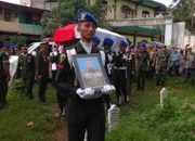 Isak Tangis Iringi Pemakaman Letkol CPM Dono di Taman Makam Bahagia Bogor