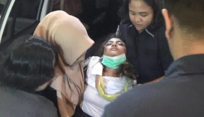 Vanessa Angel Langsung Ditahan Setelah Keluar dari Rumah Sakit