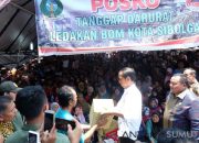 Bantuan Dari Jokowi Untuk Korban Bom Sibolga Didistribusikan