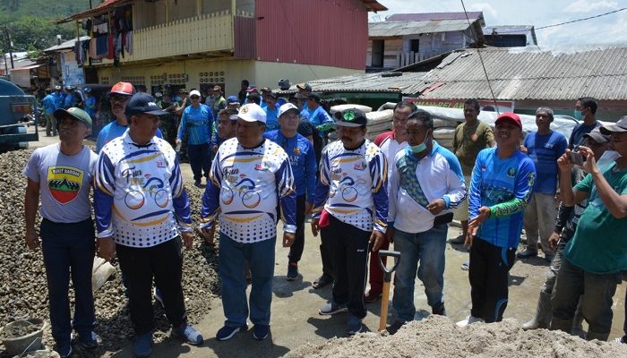 Uspida Sibolga Gotong Royong Bangun Masjid Nurul Bahrain