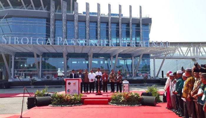 Presiden Jokowi Resmikan Pelabuhan Sibolga
