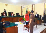 Sidang Perdana Mantan Bupati Tapteng SJT