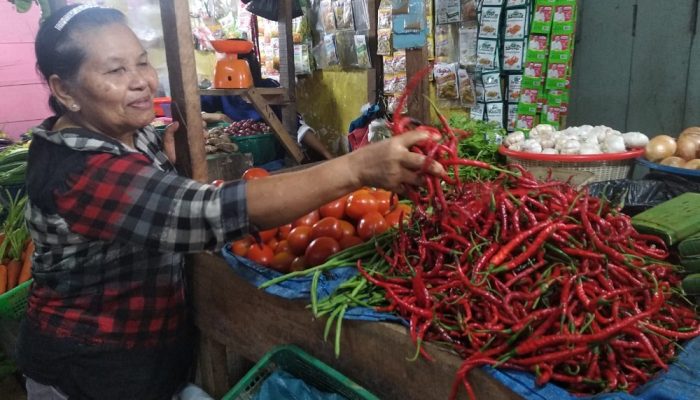 Harga Cabai Merah di Sibolga Turun