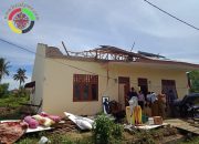 Puting Beliung Terjadi di Pandan, Atap Rumah Berterbangan