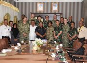 TNI dan Angkatan Bersenjata Amerika Serikat Audensi ke Wali Kota Sibolga