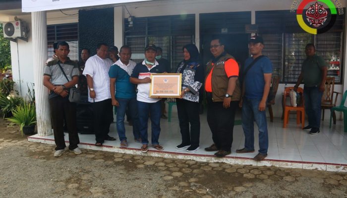 BNPB Serahkan Bantuan Biaya Operasional Rp250 juta Untuk Banjir Tapteng