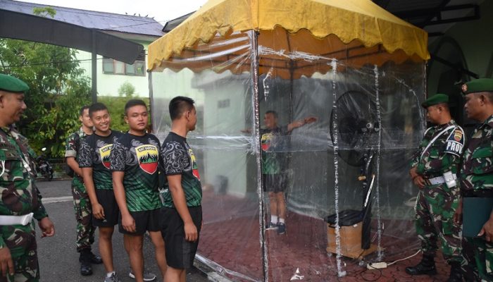 Korem 023/KS Sterilisasi Personel