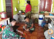 Warga Mengaku Senang Satgas TMMD Tinggal di Rumahnya