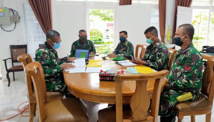 Kodim 0210/Tapanuli Utara Terima Kunjungan Kerja Wasrik Itdam I/BB