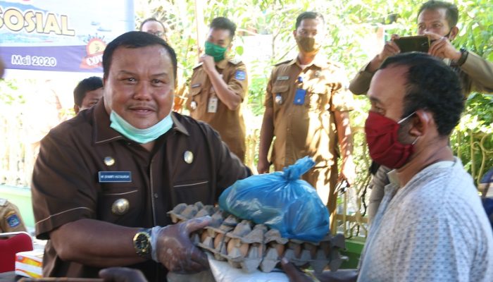 Pemkot Sibolga Mulai Salurkan Paket Sembako Bagi Warga Terdampak COVID-19