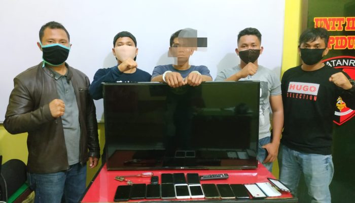 Gunakan Teknologi Canggih Reskrim Polres Tapteng Gulung Pelaku Curat