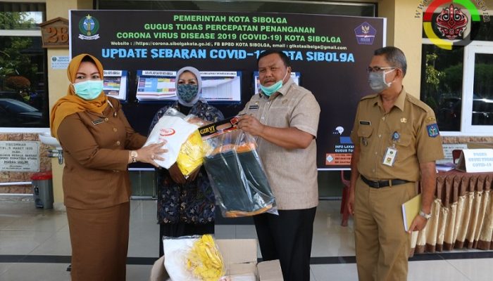 Gugus Tugas COVID-19 Sibolga Terima Bantuan APD dari Bank Indonesia