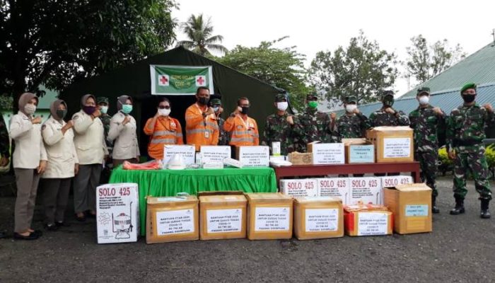 Tambang Emas Martabe Kembali Berikan Bantuan APD COVID-19