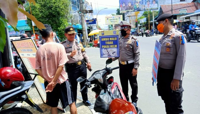Polisi Tulis Ini di Plank