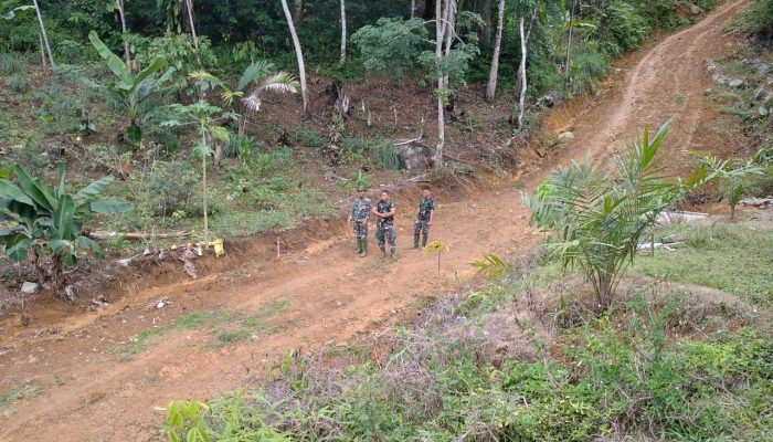 Dalam Tempo Dua Minggu Jalan Sepanjang 1,8 KM Berhasil Dibuka