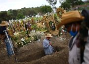 Tingkat Kematian Akibat Corona di Meksiko Tertinggi Ketiga di Dunia
