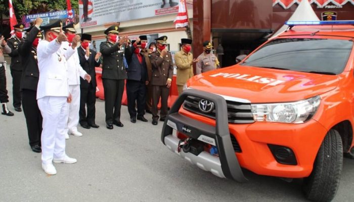 Dandim dan Kapolres Luncurkan Mobil Internet Gratis di Taput