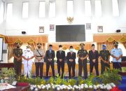 Bupati dan Wakil Bupati Tapanuli Tengah Bersama Forkopimda Dengarkan Pidato Kenegaraan Presiden RI