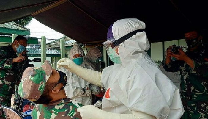 Dinas Kesehatan Sibolga Bekerjasama Dengan Pemprovsu Adakan Kegiatan Swab massal
