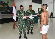 Danrem 023/KS Buka Sidang Parade Caba PK TNI-AD Tahun 2020