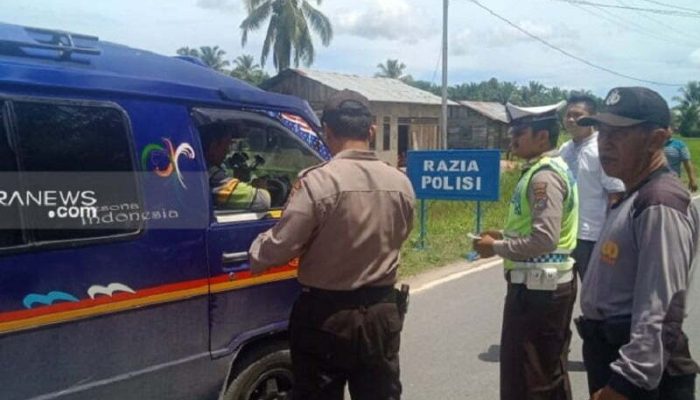 Operasi Zebra Toba 2020 di Tapteng Digelar dengan Prokes COVID-19