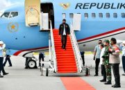 Presiden Jokowi Tiba di Bandara Silangit, Ini Agendanya selama di Humbang