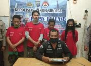 Usai Pesta Sabu 4 Warga Sibolga Diamankan
