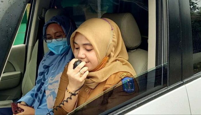 Petugas Puskesmas Aek Parombunan Tetap Imbau Masyarakat Terapkan 3M