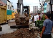 Balai Besar Jalan Nasional Lakukan Pelebaran Jalan di Siborongborong