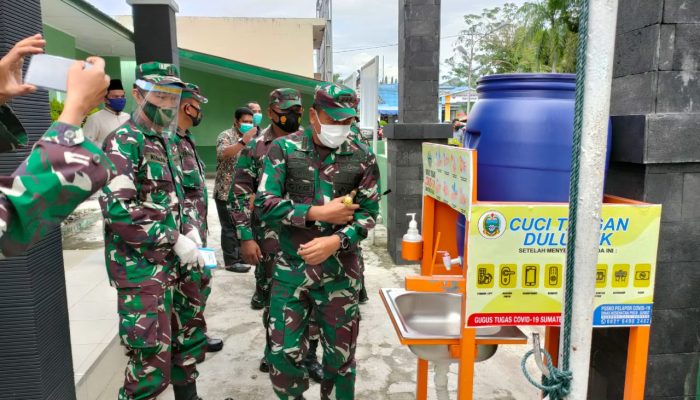 Danrem 023/KS Tinjau Kabupaten Madina Pascapilkada