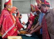 Pomparan Guru Tatea Bulan Berangkatkan Paslon ABADI dengan Doa dan Upaupa