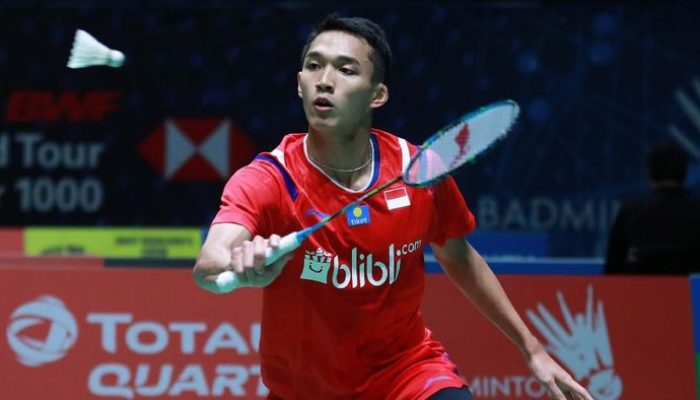 Jonatan Christie Terhenti di Babak Pertama Thailand Open II