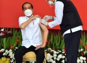 Presiden Jokowi Selesai Divaksin COVID-19