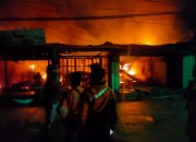 8 Kios di Sibolga Terbakar 1 Dirusak