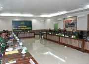Danrem 023/KS Ikuti Taklimat Awal Wasrik Post Audit Itdam I/BB