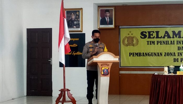 Tim TPI Mabes Polri Kunjungi Polres Sibolga Pembangunan Zona