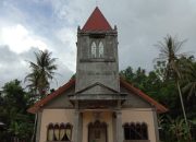 Satgas TMMD Cat Gereja Tuho Bouso