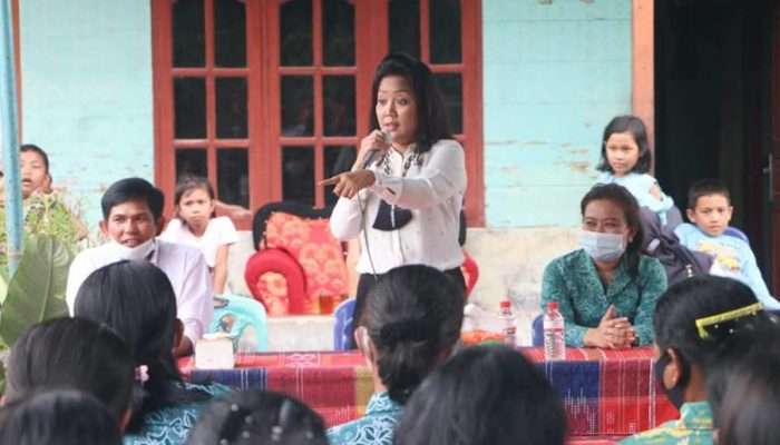 Satika Simamora Ajak Kader PKK Agar Bekerja dengan Hati