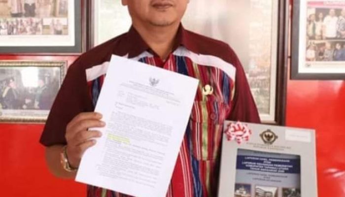 Tujuh Kali Raih Opini WTP Berturut-turut, Ini Kata Bupati Nikson