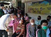 Wali Kota Sibolga Tinjau Pelaksanaan Vaksinasi Massal di Empat Puskesmas