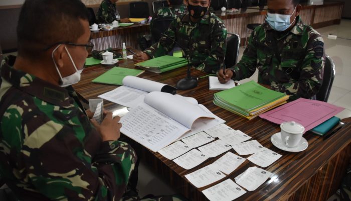 Danrem 023/KS terima kunjungan Dalproggar Kodam I/BB