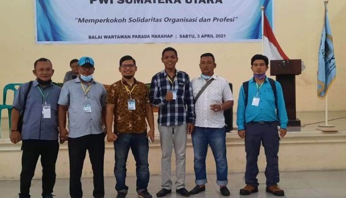 Empat Wartawan Biasa dan Dua Wartawan Muda Sibolga-Tapteng Lulus Ujian PWI