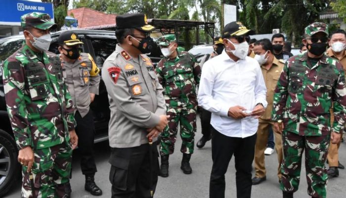 Danrem Dampingi Kunjungan Gubsu-Pangdam I/BB-Kapoldasu